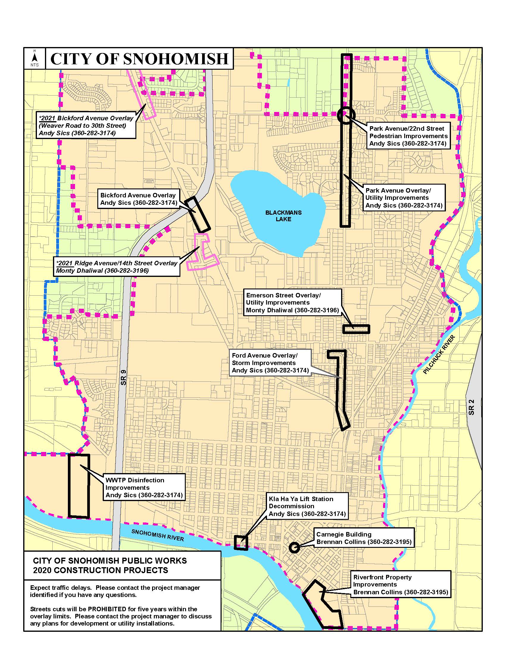 2020 Road Construction Projects